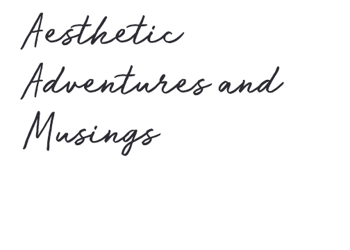 Aesthetic Adventures and Musings